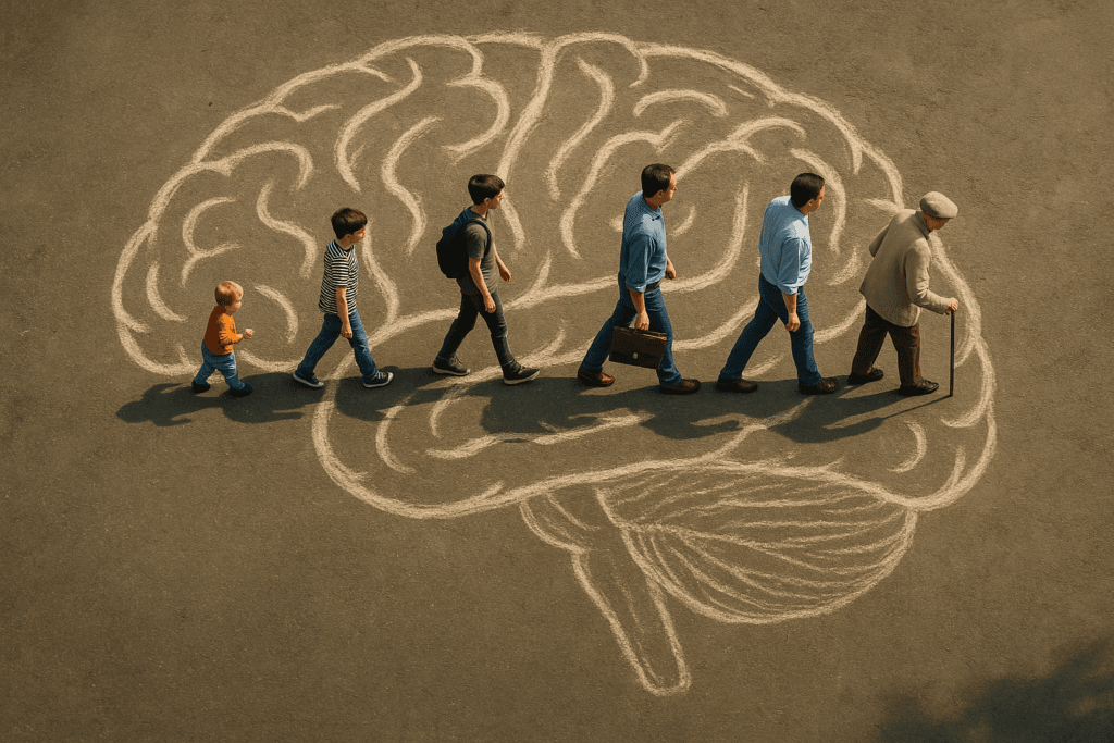 Il cervello cambia nel corso della vita, soprattutto nei pazienti con alzheimer.