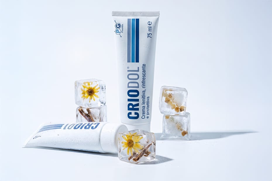 criodolo crema lenitiva pg pharma per dolori muscolari articolari e tendiniti